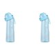 thumbnail image 2 of Botella Flavo 650 Ml Con Pajita para Reutilizable () Rojo Azul, 2 of 7