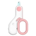 thumbnail image 1 of Mini cortaúñas para gatos con luz LED, kit para el cuidado de las uñas con lima para cachorros, gatitos y conejos, color rosa, 1 of 12