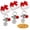 Set1, variant on Teacher Appreciation Gift Teachers Keychain with Gift Boxes Graduation Christmas Gifts Heart Shape Pendant for Teachers Thank You Gift 3Pcs