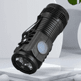 thumbnail image 3 of Linterna portátil recargable de LED, diseño compacto y resistente al agua, ideal para exteriores con larga duración y múltiples funciones., 3 of 6