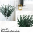 thumbnail image 7 of 40Pcs 7 Color Mixed Artificial Eucalyptus Stems, Real Touch Leaves Branches, Greenery Stems Plants for Wedding DIY Bouquets Floral Arrangement Home Decor(Spray White), 7 of 7