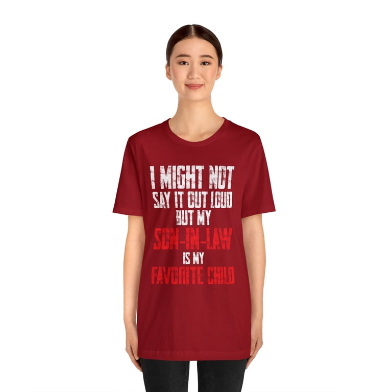 T-shirt Humoristique 'Favorite Son-in-law' Pour Beau-fils - Marque Winorsar, Unisexe