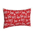 thumbnail image 2 of Bixox Hohoho Printed Pillow Protector,Super Soft Ideal for Home,Guests,Rentals - 14"x20", 2 of 8