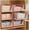 Pink, variant on 5-Pack Stackable Foldable Storage Baskets, Multifunctional Closet Organizer Drawers for Bathroom Kitchen Laundry Wardrobe, Space-Saving Clothes Storage, White
