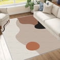thumbnail image 2 of 4'x6' carpet rug washable carpet for living room funky area rug modern abstract area rug play area rug, 2 of 10
