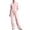 Pink, variant on 2 Piece Women Tracksuit Set, Button Down Jackets, Wide Leg Sweatpants, Teen Fall Trendy Casual Workout Outfits S-XXL