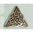 thumbnail image 3 of Traditional Ireland Trinity Knot Bronze Plated Wall Hanging Irish Plaque 6in x 6in by Royal Tara, 3 of 3