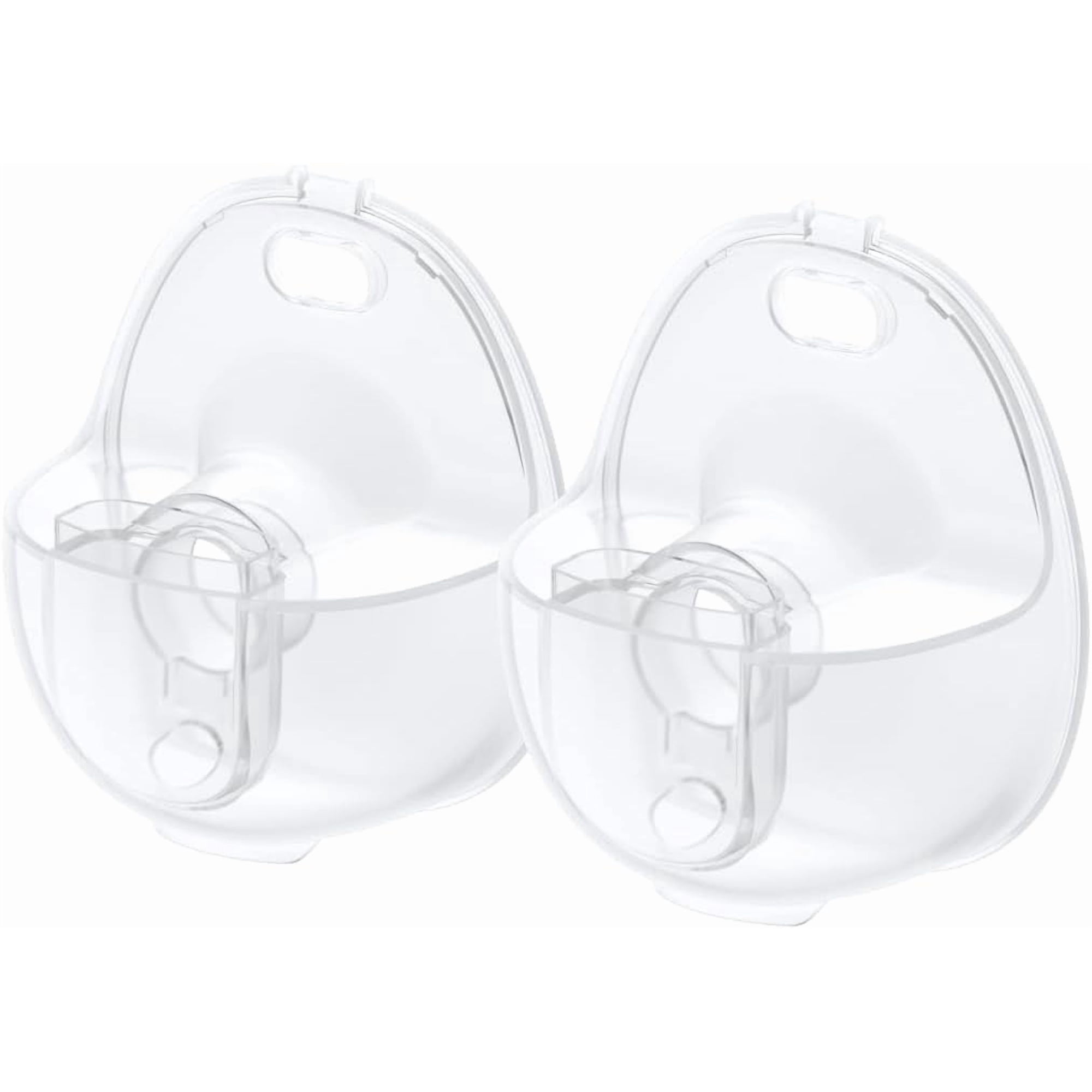 eufy Original Milk Container (2-Pack) for Wearable Breast Pump E20/S1/S1 Pro, BPA-Free Reusable Breast Pump Container Collects Up to 5 oz (150 ml) Each