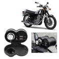 thumbnail image 2 of Usb Motorcycle Charger 12V Motorcycle  Lighter Dual USB Charger Waterproof Handlebar MountBlack, 2 of 8