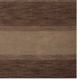 thumbnail image 4 of Rugsotic Carpets Hand Knotted Wool Area Rug 5'x8' Brown Beige Contemporary Rectangle Indoor Rug for Living Room, Bedroom Antimicrobial L00205, 4 of 5