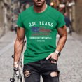 thumbnail image 2 of Usa 250Th Anniversary Merchandise, Men's 4th of July Shirts Short Sleeve Muscle Fit T Shirts Casual Round Neck Summer Tops, 2 of 5