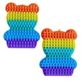 thumbnail image 4 of Sunloudy Jouet Anti-Stress à Bulles Push Pop, Jouet Sensoriel Mignon en Forme d'Ours Astronaute, 4 of 6