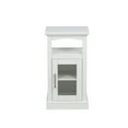 thumbnail image 3 of Linon Serenity Demi Bathroom Cabinet, White, 3 of 22