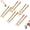 5 pairs, variant on 1/2/3/5 Pairs Foot Chopsticks With Straw, 2-In-1 Novelty Toe-Shaped Chopsticks With Straw, Funny 3d Printed For Noodles & Drinks, For Home Kitchen Party (1 pairs)