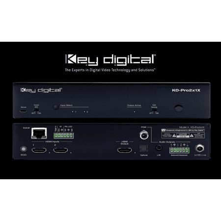 Key Digital - HDMI Switcher - Black