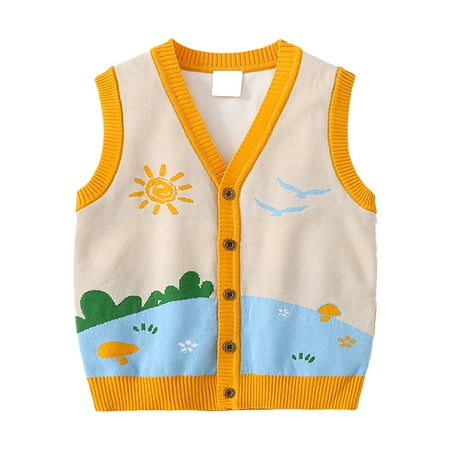

Baby Sweater Vest Knitted Children Soft Neck Sleveeless Knitted Vest Youth Boy Clothe Youth T Shirt Sleeve Top Men Tops Pack Long Sleeve Youth Boy Sleeve Tee Big Boys Shirt Long Sleeve Dry Clothe Big