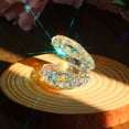 thumbnail image 4 of Dalrosia Crystal Glass Figurines Reflective Sea Shell with an Artificial Pearl for Home Decor Wedding Gift, 4 of 7