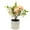 Beige, variant on Visland Artificial Flower, Artificial Flower Plant Bonsai, Artificial Flower with Pot