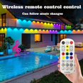 thumbnail image 2 of LOVEVER [Smart Outdoor Lights] Smart RGB Outdoor Light Strings  Permanent Outdoor Lights  LED Porch Eaves Lights | 75 Scene Modes  All Festival Scenes, 2 of 6