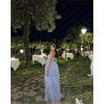 thumbnail image 3 of Jessica Robe de Bal Bleu Clair Plusieurs Couches de Tulle Robe de Soirée Sans Bretelles Ligne A Robe de Fête de Mariage, 3 of 5