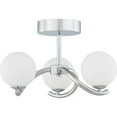 thumbnail image 2 of Essence 3-Light LED Semi-Flush Mount in Polished Chrome, 2 of 5