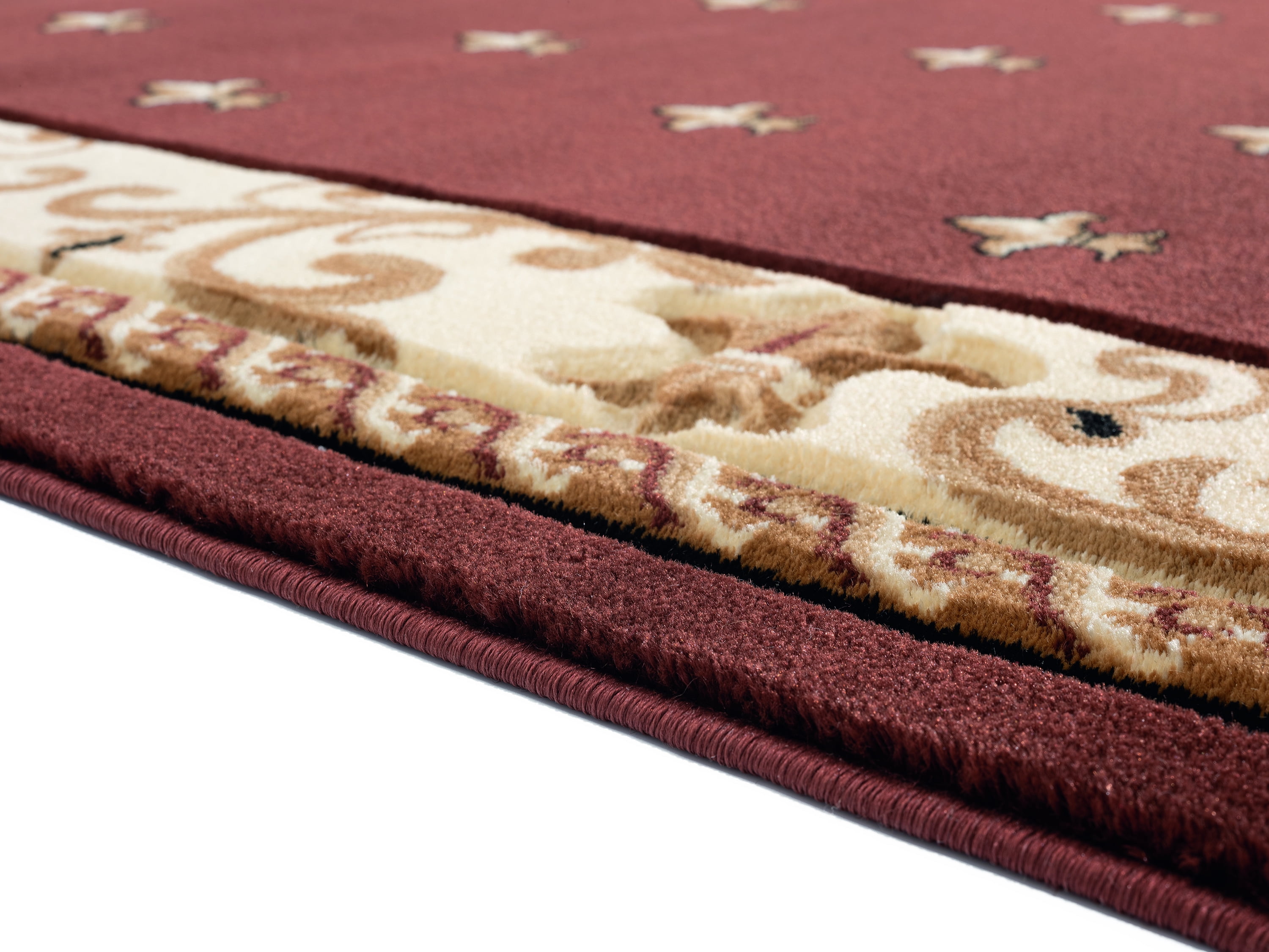 United Weavers Drachma Vesta Transitional Border Area Rug, Brown, 7'10" x 7'10"