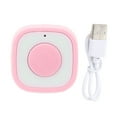thumbnail image 2 of Ring Remote Control Button Clicker Rechargeable Fingertip Selfie Camera Shutter Page Turner Scrolling APP for Video Reading ABS Silicone 21x21x10mm, 2 of 7