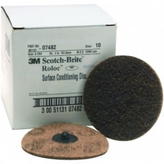 

3M 3M - 07482 - Scotch-Brite Roloc Surface Conditioning Disc TR 4 in x NH A CRS