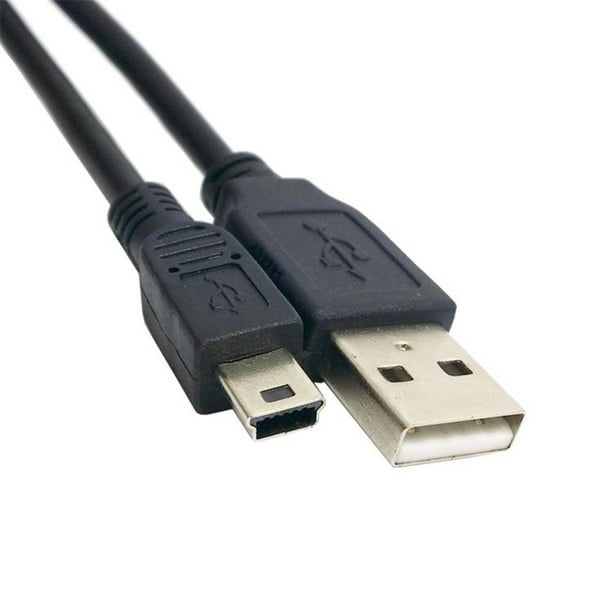 Mini USB Cable Type B 5 Pin Fast Sync Charger PC 0.3-10 Metre - Walmart.com