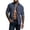 Blue, variant on Men’s Long Sleeve Lapel Solid Color Denim Shirt Jacket Casual Spring Autumn Top