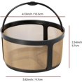 thumbnail image 5 of EcoNesxp Beautiful reusable coffee filter for coffee makers and cups, 5 of 5