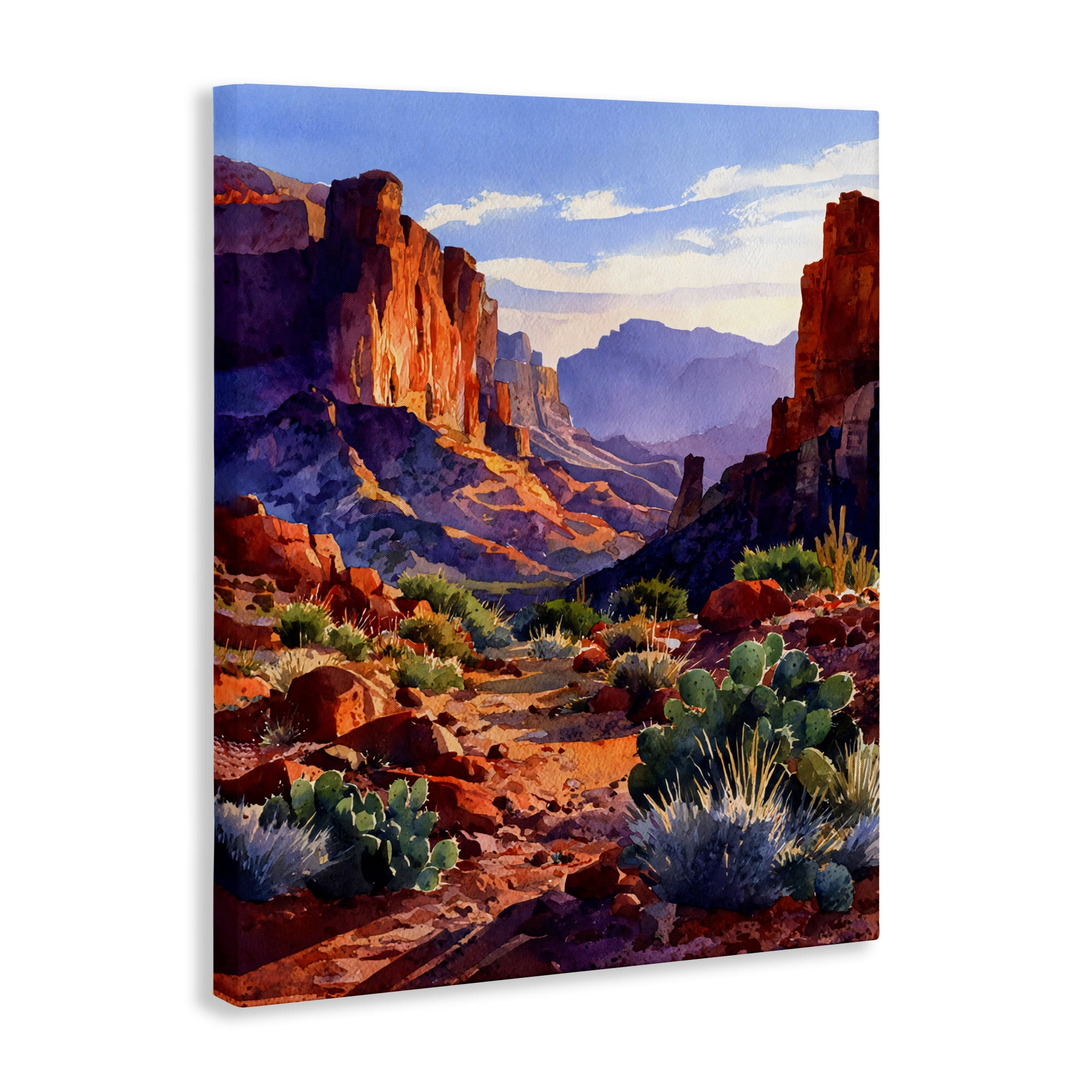 Stupell Industries Western Colors Earthy Desert Canvas Wall Art, design by Franklyn Gregory