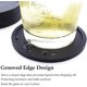 thumbnail image 4 of Juego de 8 posavasos de silicona con ranuras profundas, tapete de café antideslizante, posavasos de goma resistente al calor JM, 4 of 5