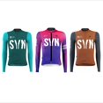 thumbnail image 2 of [Queen] Traje de ciclismo de manga larga para mujer SYN, ropa de ciclismo de carretera con protección solar y secado rápido para primavera y verano, maillot MTB, 2 of 4