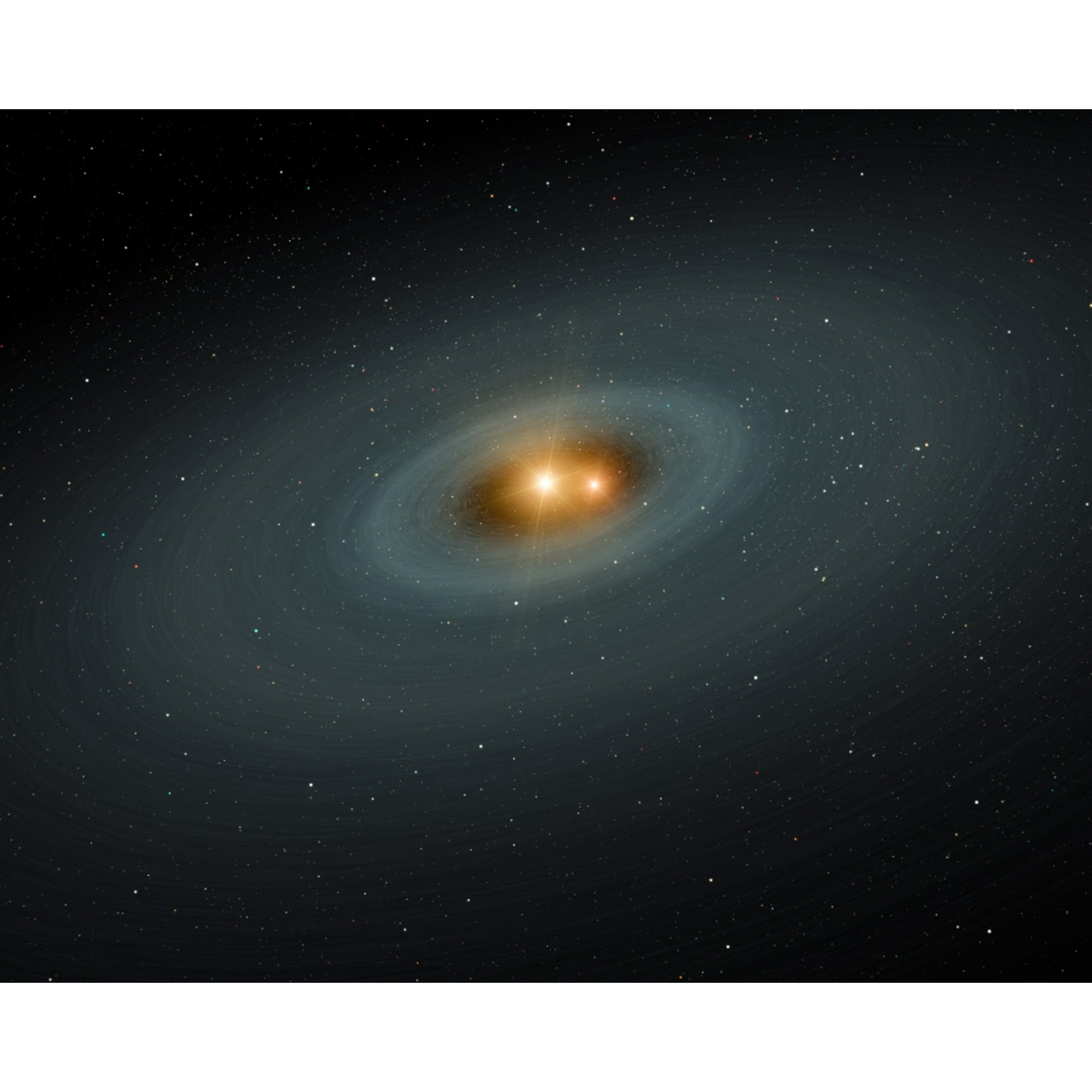 A Tight Pair Of Stars And A Surrounding Disk Of Dust Poster Print 15 X 12 Walmart Canada