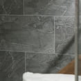thumbnail image 3 of Palisade 23.2in x 11.1in Vinyl Wall Tile Shower Kit in Cracked Slate, 3 of 4