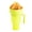 Yellow, variant on Snack and Drink Cup,Small Snack Drink Cup With Handle,Straw Cup With Handle, 2-in-1 Snack Drink Cup With Handle, Suitable For Cinemas/stadiums/outdoor Yard
