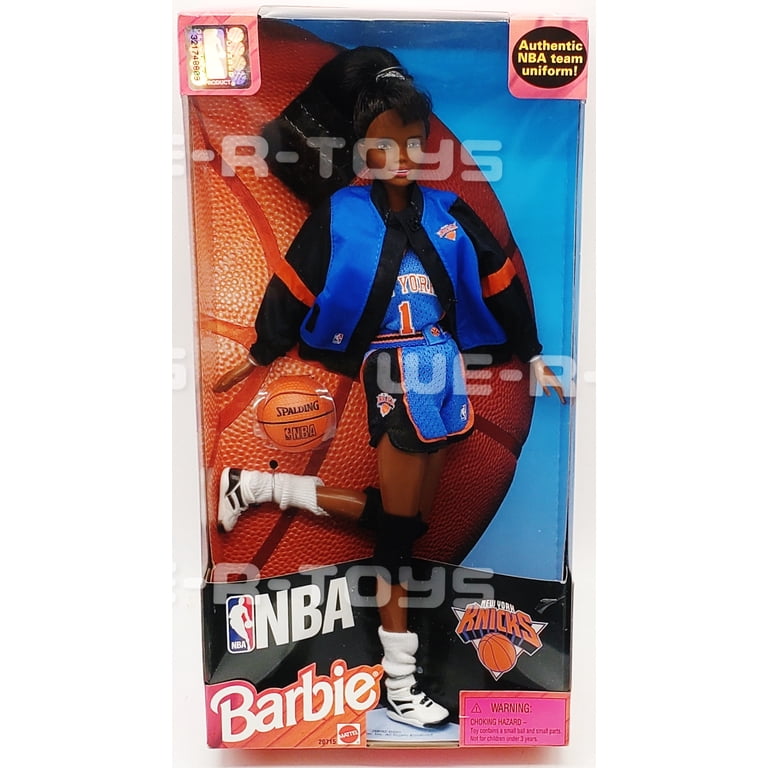 Barbie NBA New York Knicks Doll 1998 Mattel No. 20715 NRFB