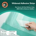 thumbnail image 2 of Bed Pads with Adhesive Strips 30''X36'', 30 Count | Extra Large XL Underpads | Secure & Waterproof Chucks for Incontinence Care | for Adults, Seniors, Kids & Pets, 2 of 6