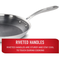 thumbnail image 2 of T-Fal E5161574 Wok Hybride en Maille 28cm avec Couvercle, 2 of 4