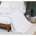 thumbnail image 3 of Truly Soft Everyday 100% Down Alternative King Blanket in White, Solid Color, OEKO-TEX Certified, 3 of 12