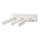 thumbnail image 2 of Dispensador de pasta de dientes autoadhesivo con exprimidor y soporte para 2 cepillos de dientes Blanco, 2 of 7
