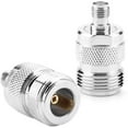 thumbnail image 4 of 2pcs Type N Female To Sma Female Rf Connector Coaxial Adapter Test Converter, 4 of 5
