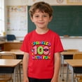 thumbnail image 2 of Tops de Manga Corta Linda para Niños Niños Y Niñas con Impresión Gráfica, Tee Casual de la Temporada Escolar, Tela Suave Transpirable para Jugar, 2 of 9
