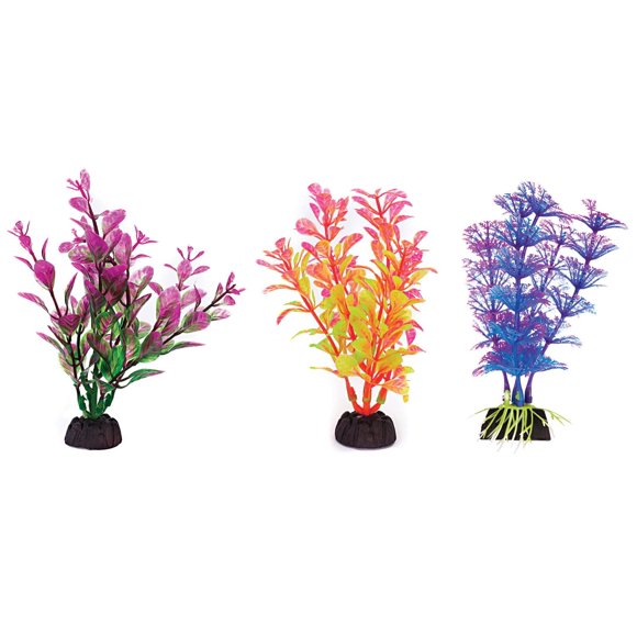 Penn-Plax 4" Color Plants