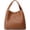 Brown, variant on Queenoris Fashion Woven Purse for Women Top-handle Shoulder Bag Soft Summer Hobo Tote Bag