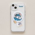 thumbnail image 1 of Funda Magnética Transparente De Dibujos Animados Para IPhone 11 12 13 14 Pro Max Plus 12Pro 14Pro 13Pro Protector De Cámara Suave De TPU, 1 of 4