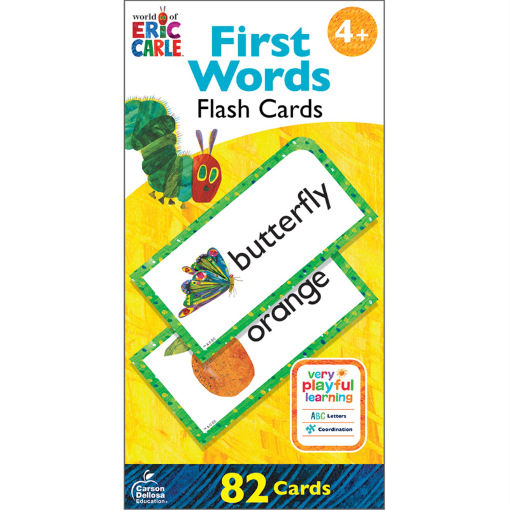 World of Eric Carle Flash Cards Bundle ~ ABC Numbers Shapes Colors and 