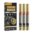 thumbnail image 1 of Marqueur Chrome, 3 Pcs Peinture de Réparation Automobile Marqueur Chrome Liquide Haute Brillance Stylo de Peinture de Réparation Automobile Éliminateur de Rayures Stylo de Peinture Ultra Réactif, 1 of 9