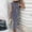 *Blue, variant on U Women's Elegant Striped Printed Sleeveless Crewneck Midi Dress,Slim Fit Casual Dress with Side Tie Brown,Womens Plus S